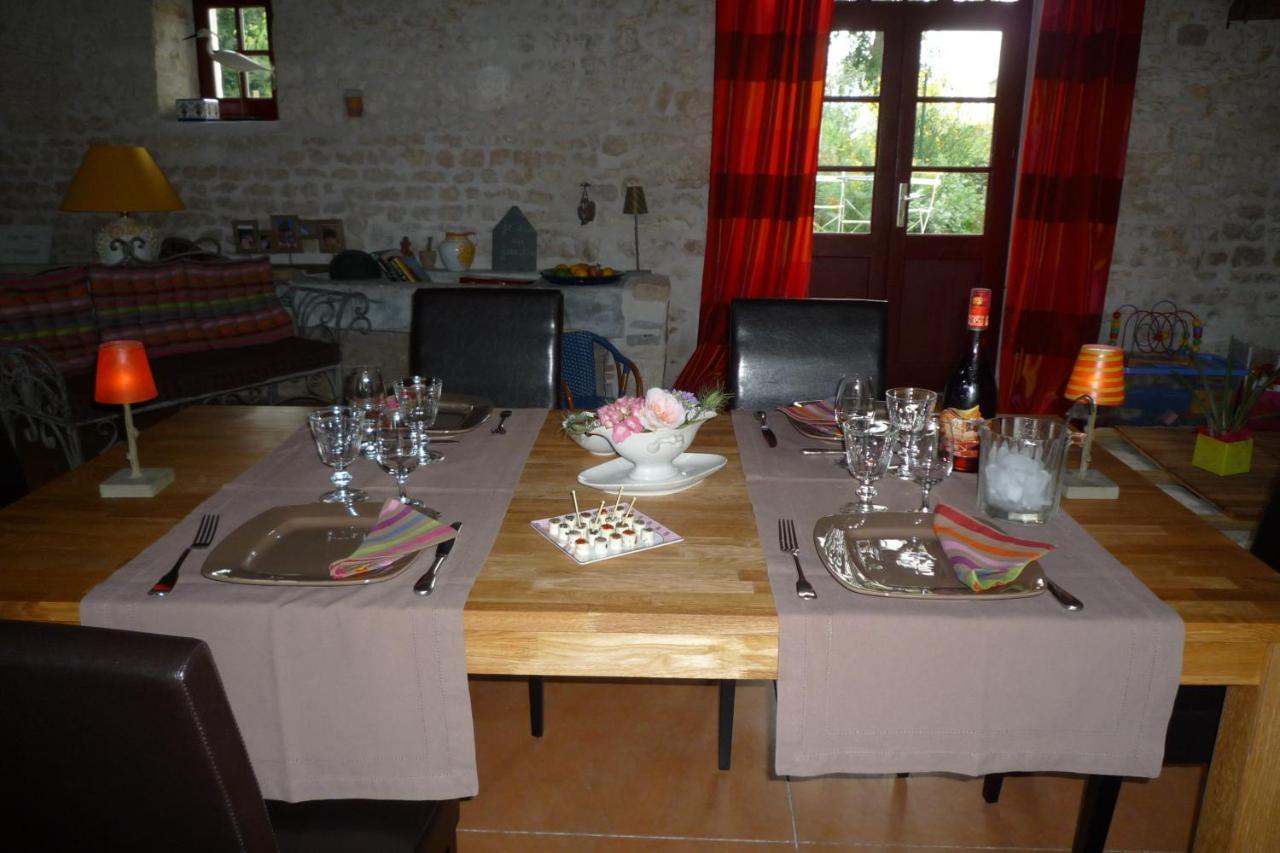 Bed and Breakfast Le Logis De La Poupeliere Vouhé Exterior foto