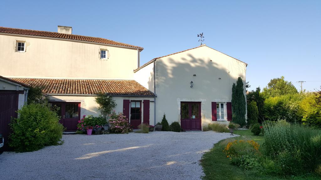 Bed and Breakfast Le Logis De La Poupeliere Vouhé Exterior foto